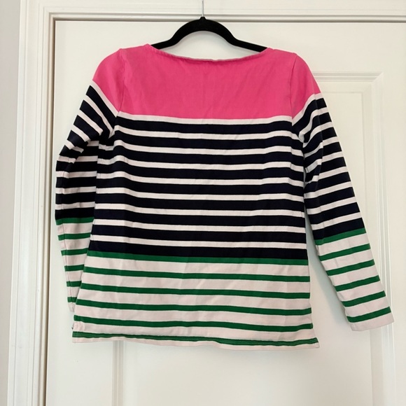 Talbots Women’s Multicolor Striped Cotton Shirt - Picture 8 of 9